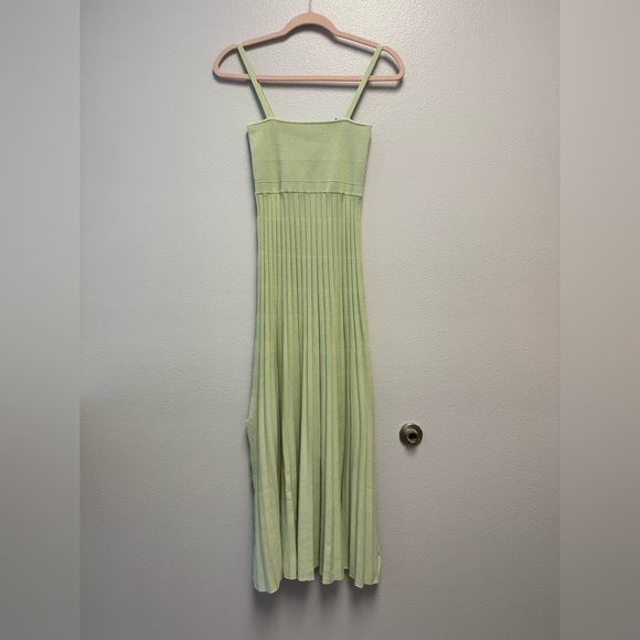 Halter Neck Dress in Aegean Green - Picture 9 of 9